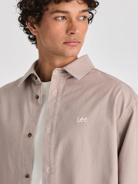 Lee Park LS Shirt - Concrete