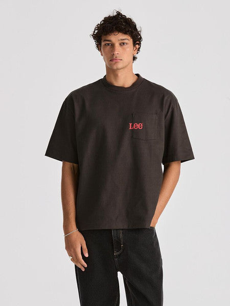Lee OG Box Cutter Tee - Worn Black
