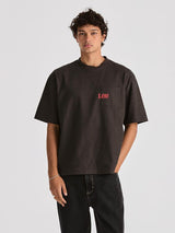 Lee OG Box Cutter Tee - Worn Black
