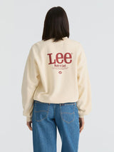 Lee Made Lee Baggy Sweat - Soft Ecru