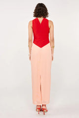 She is OLLÁ Nassia Midi Dress