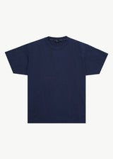 Afends Genesis Heavyweight Boxy Tee - Washed Deep Sea