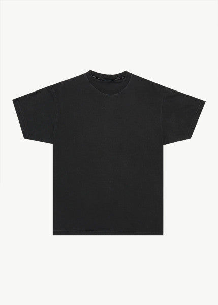Afends Foundation Hemp Boxy Fit Tee - Stone Black