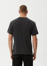 Afends Foundation Hemp Boxy Fit Tee - Stone Black