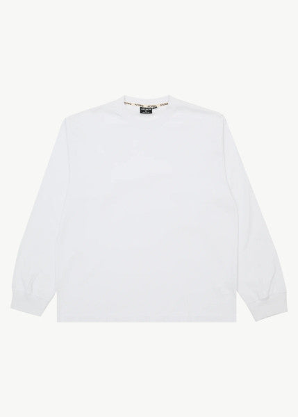 Afends Genesis Boxy Long Sleeve Tee - White