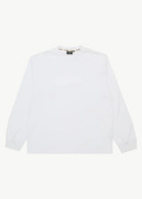 Afends Genesis Boxy Long Sleeve Tee - White