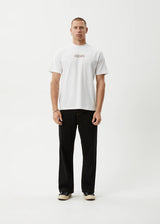 Afends Wired Retro Tee - White