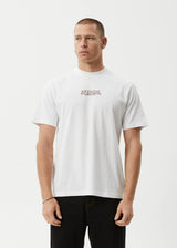Afends Wired Retro Tee - White