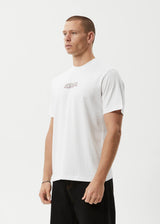 Afends Wired Retro Tee - White