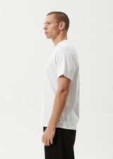 Afends Wired Retro Tee - White