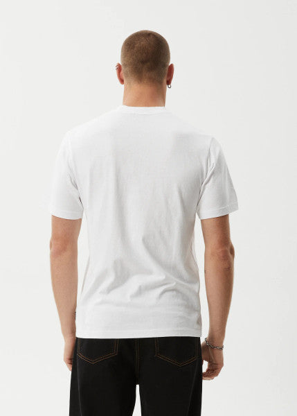 Afends Wired Retro Tee - White