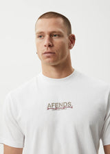 Afends Wired Retro Tee - White