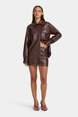 Ownley Morriset Mini Skirt - Cherry Cola