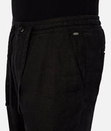 Industrie The Capri Linen Pant - YD Black