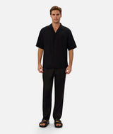 Industrie The Capri Linen Pant - YD Black