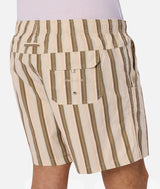 Industrie Padre Swim Short - Stone Olive Combo