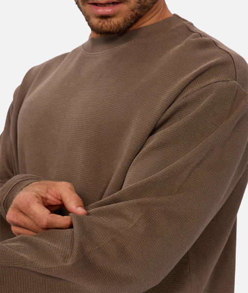 Industrie The Marlon L/S Tee - Mocha