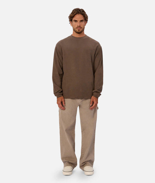Industrie The Marlon L/S Tee - Mocha