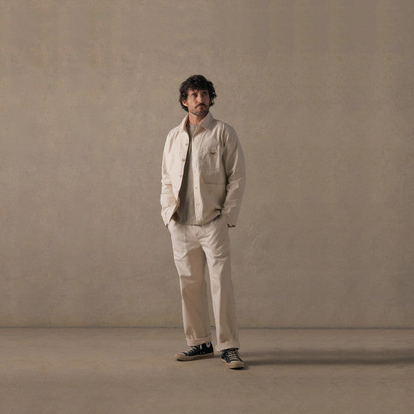 Mctavish Canvas Jacket - Porcelain