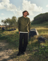 McTavish Moleskin Worker Jacket - Dark Green