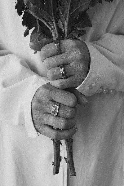 Merchants Mr Modest - Rings ( Pair ) - Silver