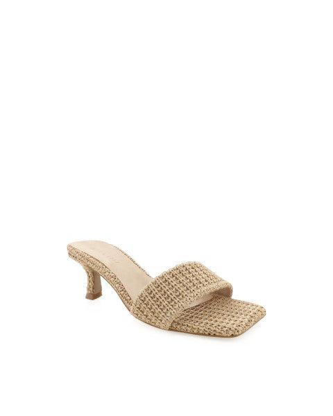 Billini Olga Heel - Natural Raffia