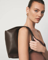 Billini Olive Handle Bag - Chocolate