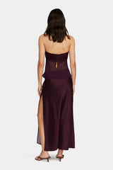 Ownley Ricky Midi Skirt - Plum