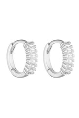 Porter Gemini Huggies - Silver/Clear