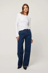Rolla’s Crinkle Longsleeve - White