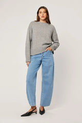 Rolla’s Tomboy Merino Knit - Grey Marle