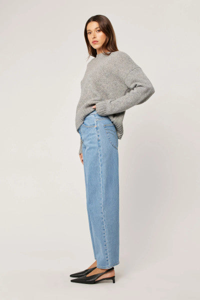 Rolla’s Tomboy Merino Knit - Grey Marle