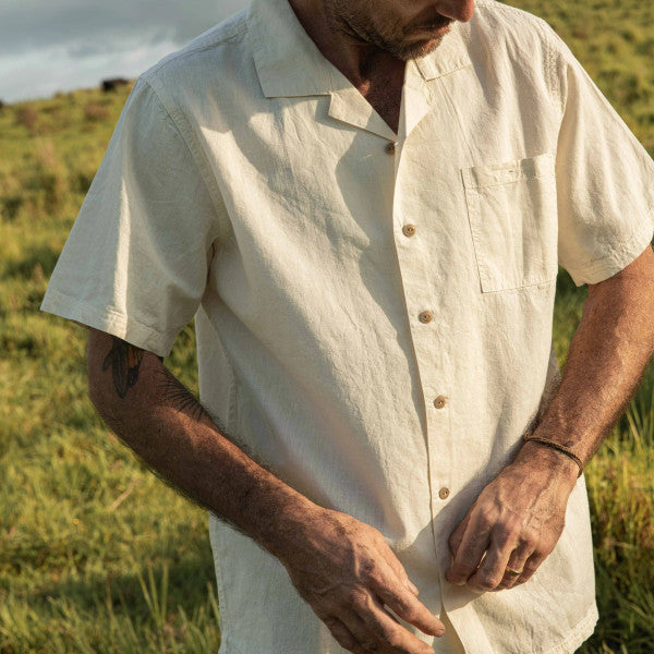 McTavish Everyday Hemp Shirt - Natural
