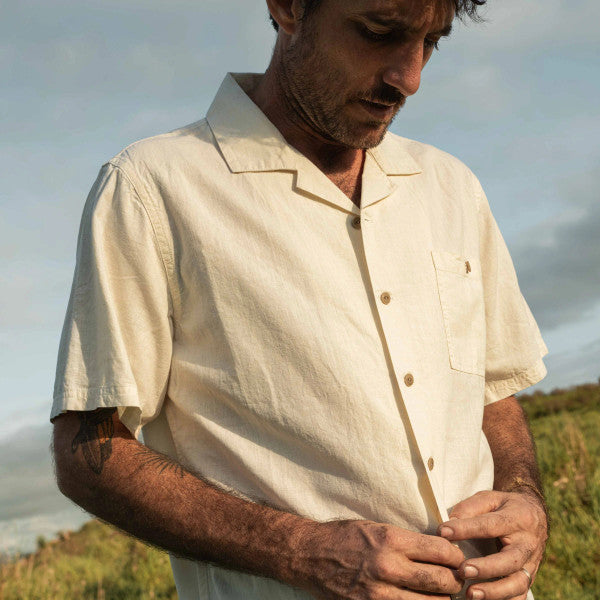 McTavish Everyday Hemp Shirt - Natural