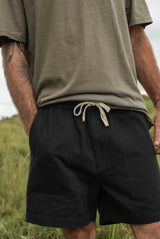 McTavish Twill Shorts - Black