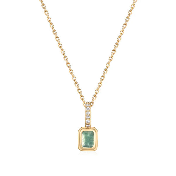 Jolie & Deen Britt Necklace - Gold/Green