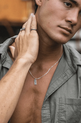 Merchants Switch Pendant - Silver