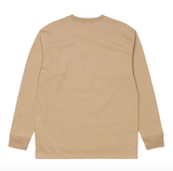 Carhartt WIP L/S American Script T-Shirt - Dusty H Brown