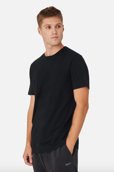 Industrie The New Basic Crew Tee - Black