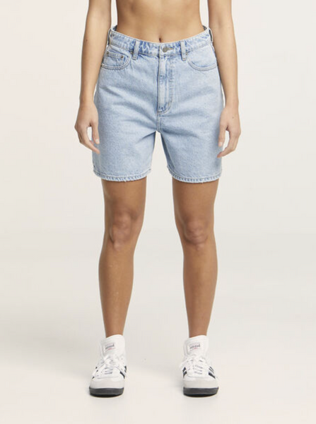 Lee High Baggy Short - Genie Blue