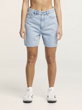 Lee High Baggy Short - Genie Blue