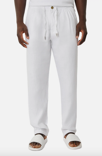 Industrie The Capri Linen Pant - White