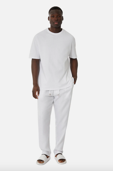 Industrie The Capri Linen Pant - White