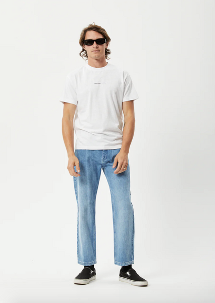 Afends THC Hemp Slim Fit Tee - White