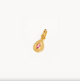 By Charlotte With Love Birthstone Annex Link Pendant - Gold Vermeil