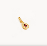 By Charlotte With Love Birthstone Annex Link Pendant - Gold Vermeil