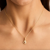 By Charlotte With Love Birthstone Annex Link Pendant - Gold Vermeil