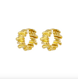 Jolie & Deen April Hoops - Gold