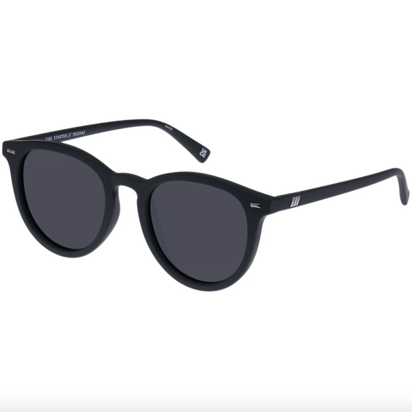 Le Specs Fire Starter - Black Rubber