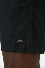 Industrie Marina Linen Short - Black